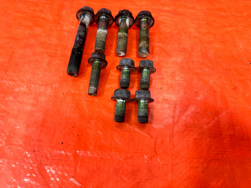 04 08 ACURA TSX   K24A2   FRONT ENGINE MOTOR MOUNT BOLTS HARDWARE   OEM #2754
