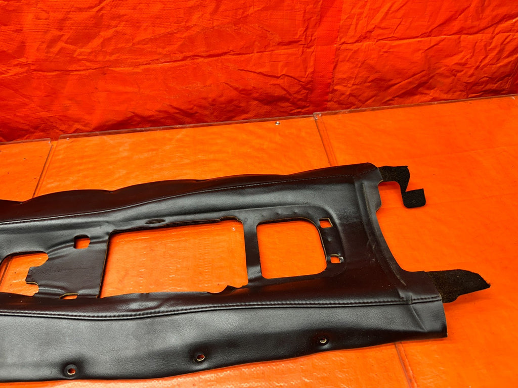 00 03 HONDA S2000 AP1 2.0L BLACK LEATHER CENTER CONSOLE TUNNEL TRIM COVER OEM #38