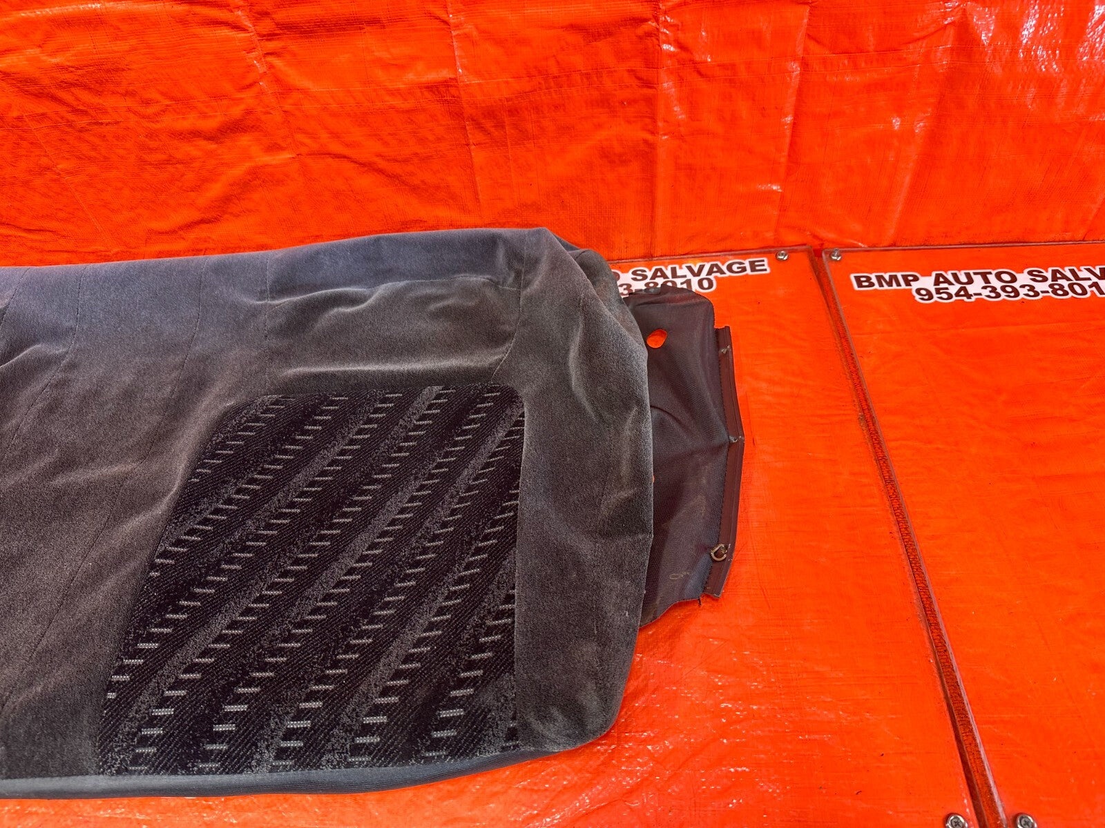 97 01 HONDA PRELUDE   REAR UPPER SEAT SKIN COVER FABRIC   OEM FACTORY #2594