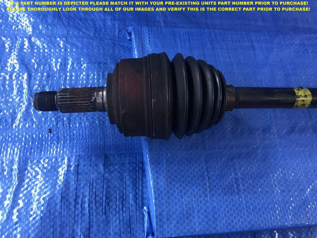 OEM 1999   2000 HONDA CIVIC SEDAN DRIVER LEFT AXLE NON ABS MODEL   AUTOMATIC4