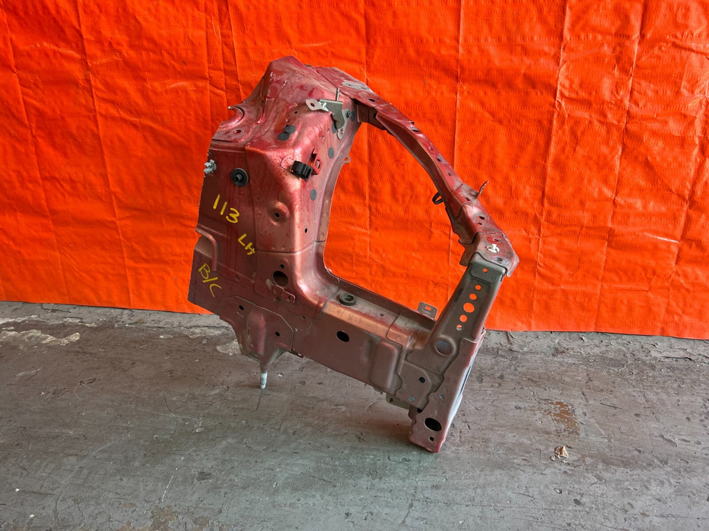 14 20 INFINITI Q50   DRIVER LEFT FRONT   FRAME CUT A PILLAR CHASSIS LEG OEM #1134