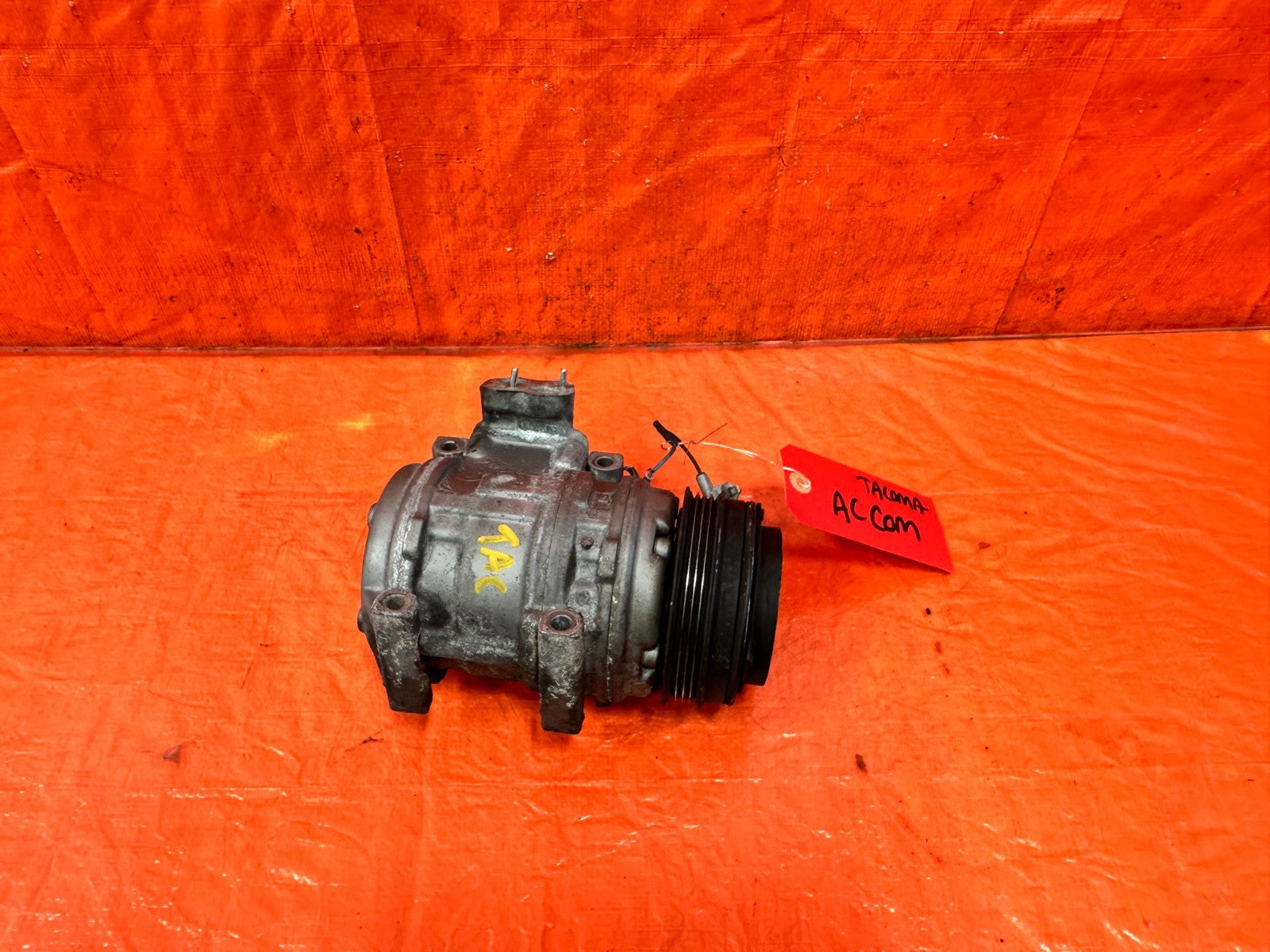 95 97 TOYOTA TACOMA   2RZ FE 2.4L   AC COMPRESSOR   OEM0