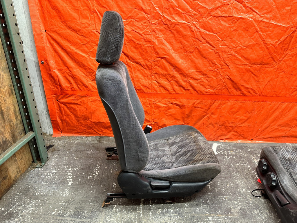 94 01 ACURA INTEGRA FRONT LEFT RIGHT CONFETTI SEATS OEM #33113