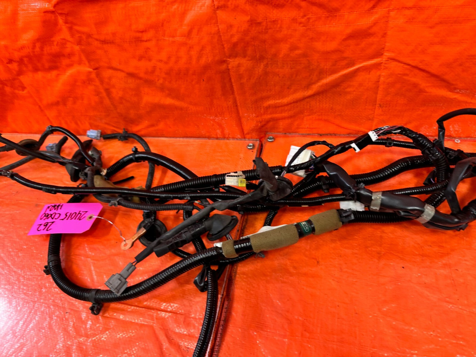 2004 04 NISSAN 350Z CONVERTIBLE REAR / TAIL LIGHT LAMP WIRING HARNESS WIRE LOOM5