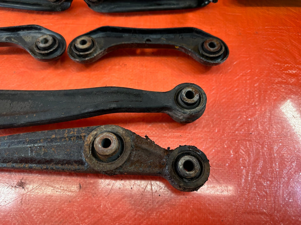 1989 89 HONDA CRX DX HF   REAR UPPER LOWER COMPENSATOR ARMS LEFT RIGHT OEM #24312