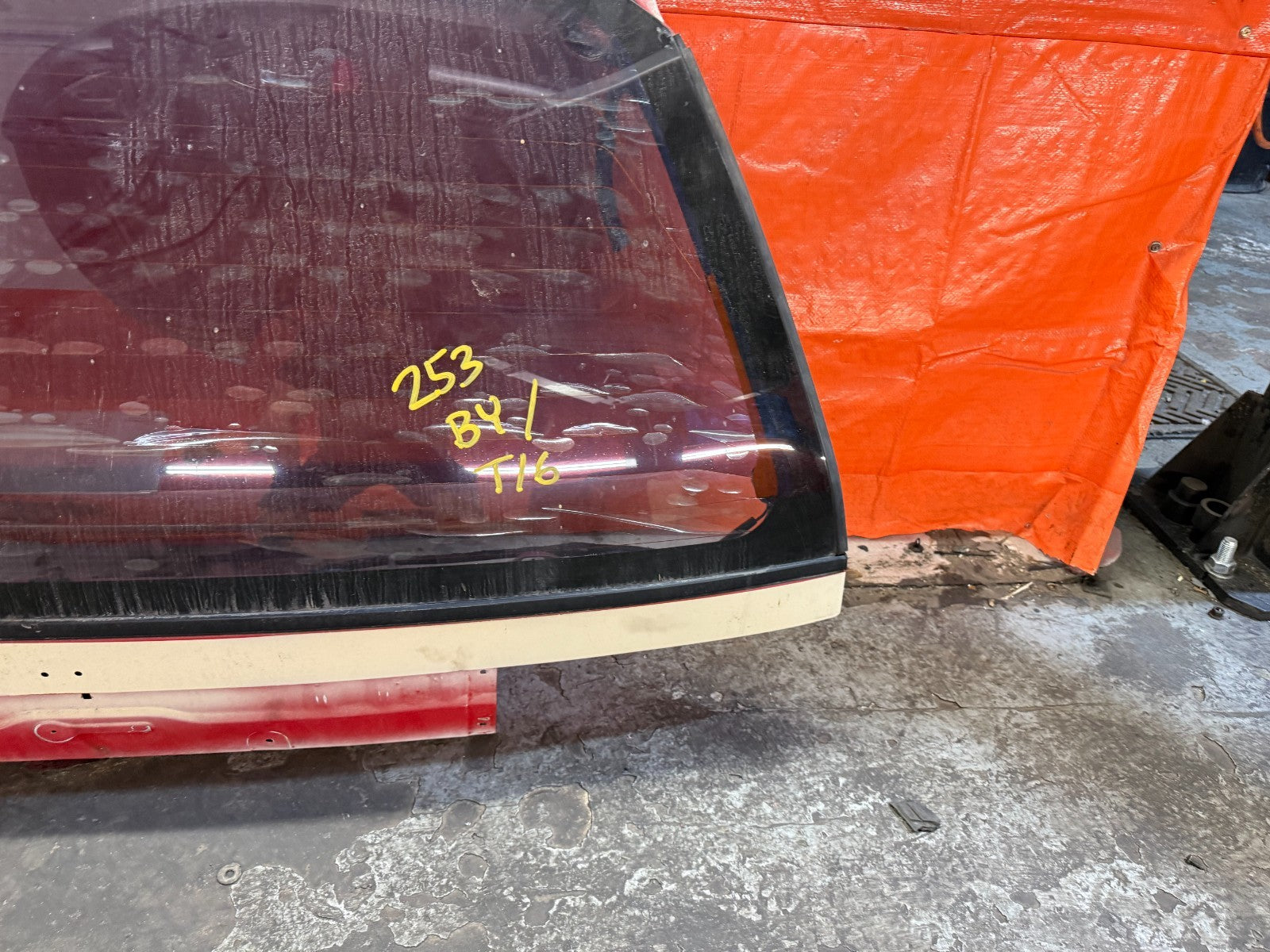 90 91 HONDA CIVIC HATCHBACK   TRUNK REAR DECK LID TAIL GATE HATCH LATCH OEM 3256
