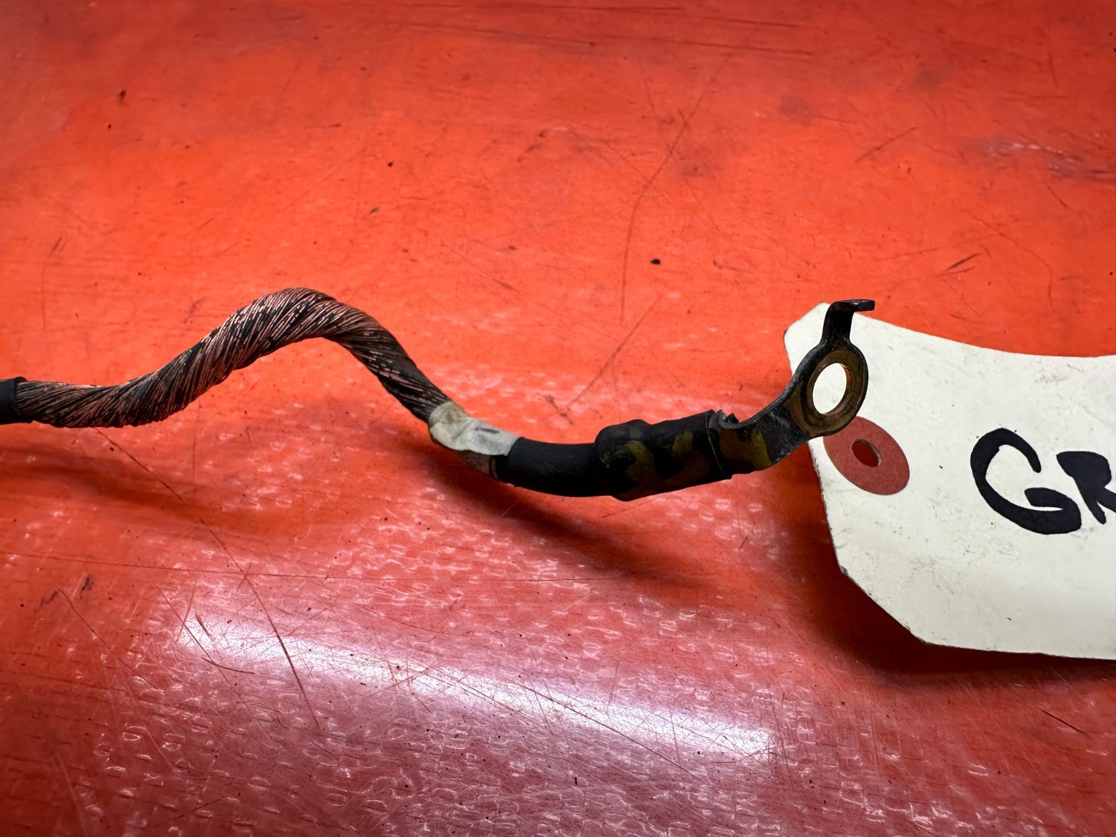 13 15 HONDA CIVIC SI 4D 2.4L ENGINE CHASSIS GROUND WIRE STRAP HARNESS CABLE OEM4