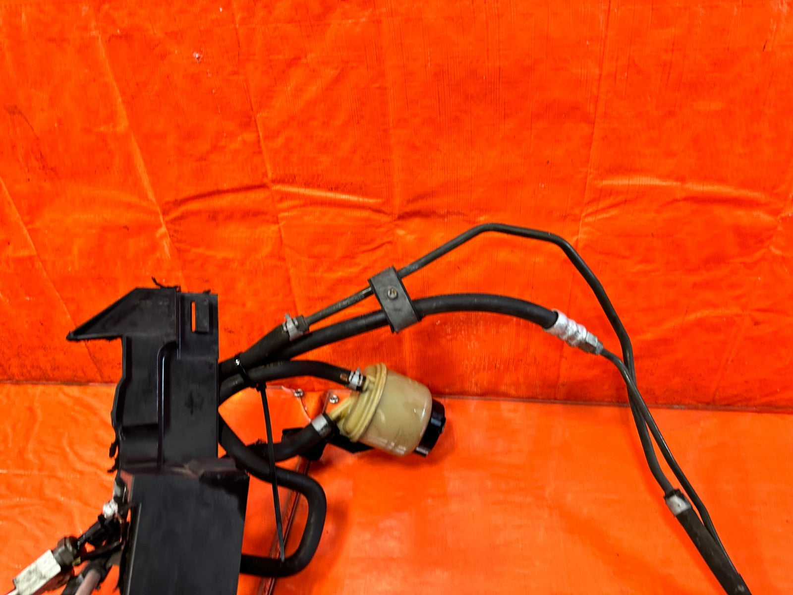 08 15 INFINITI G37 Q60 COUPE ALL POWER STEERING LINES W/ COOLER & PRESSURE LINE18