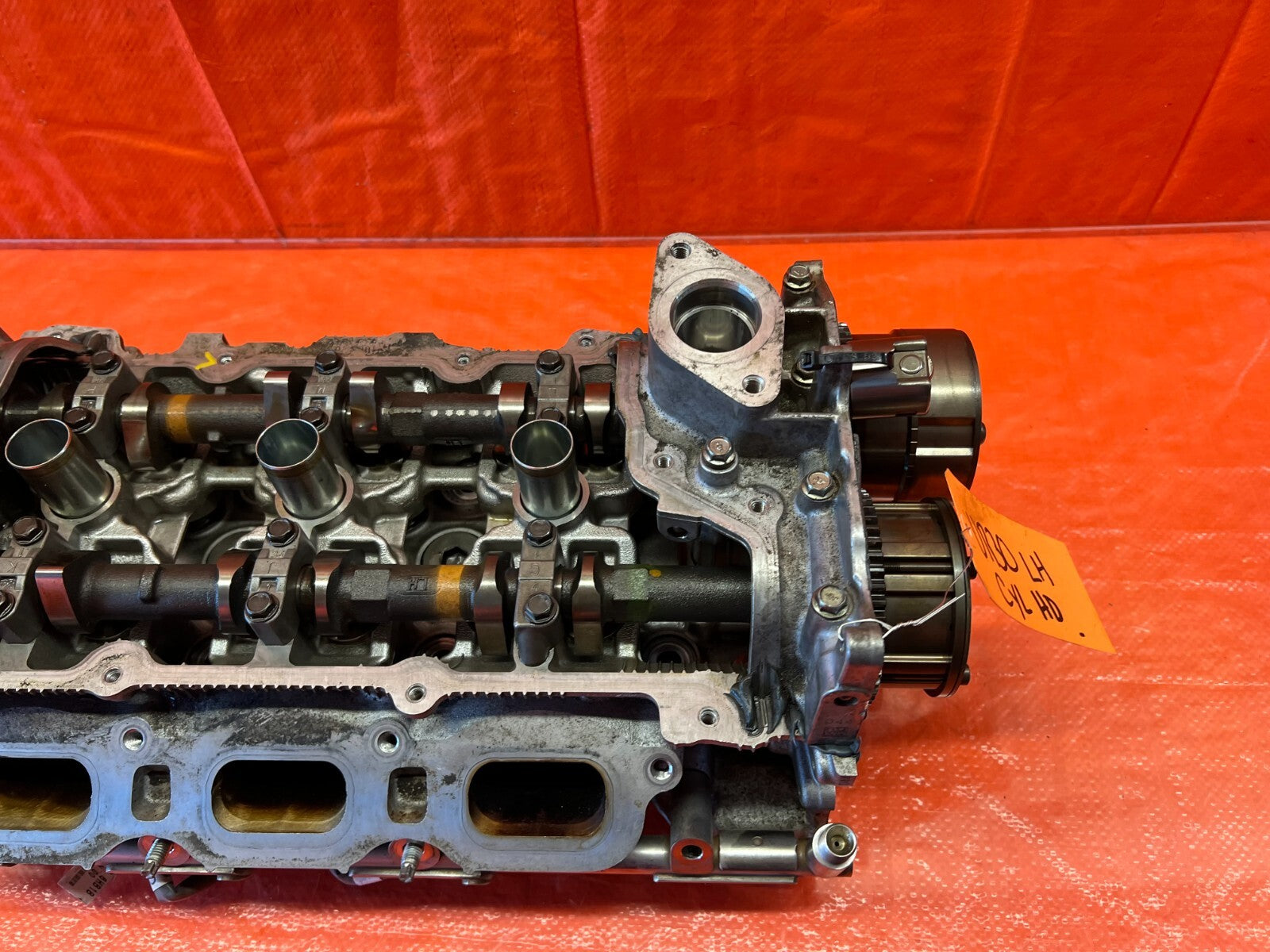 16 19 INFINITI Q50 17 18 Q60 3.0L   VR30DDTT CYLINDER HEAD   DRIVER LEFT   OEM5