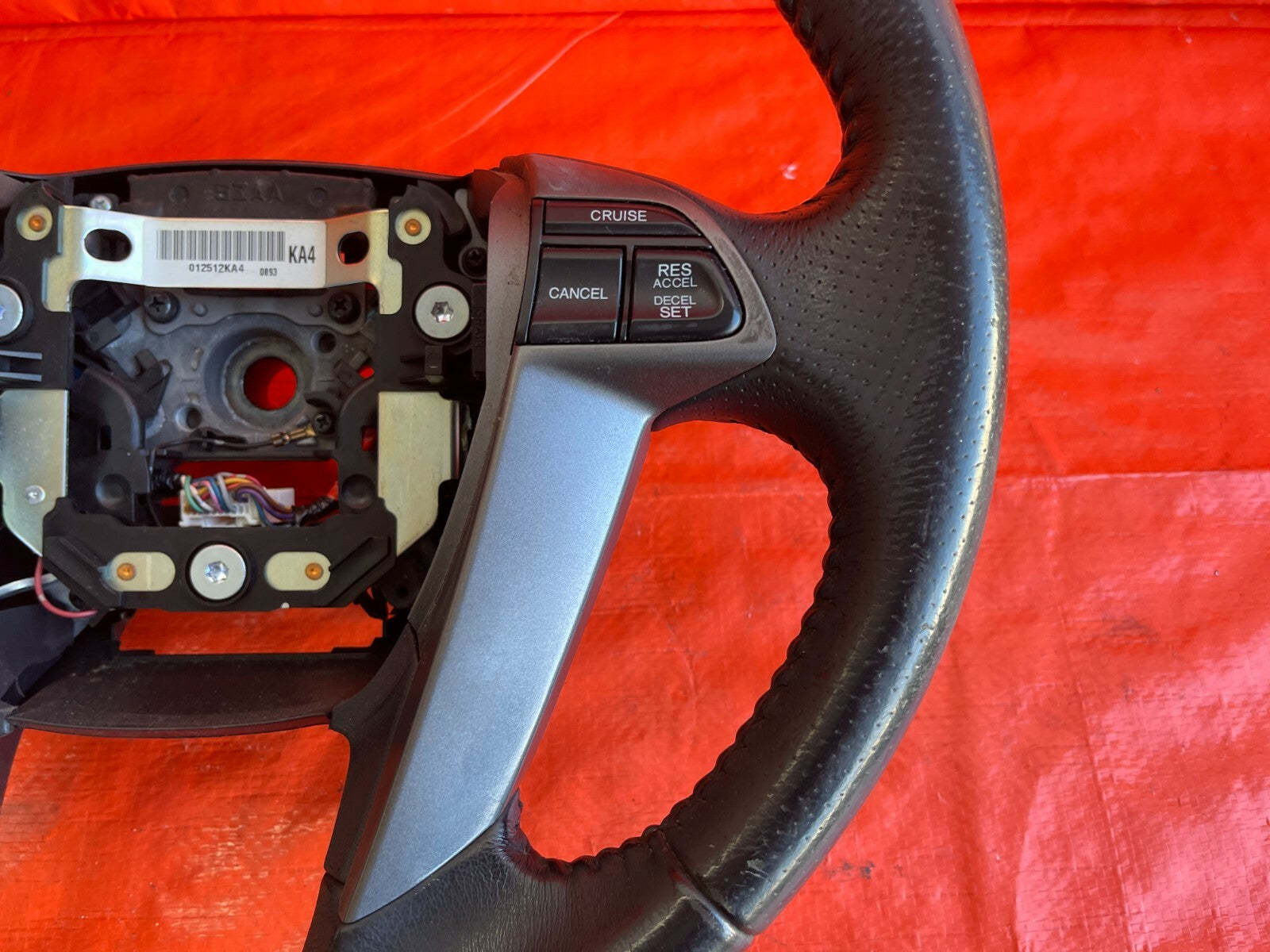 11 12 HONDA ODYSSEY   EX L / TOURING MODEL ONLY   STEERING WHEEL W/ SWITCHES OEM3