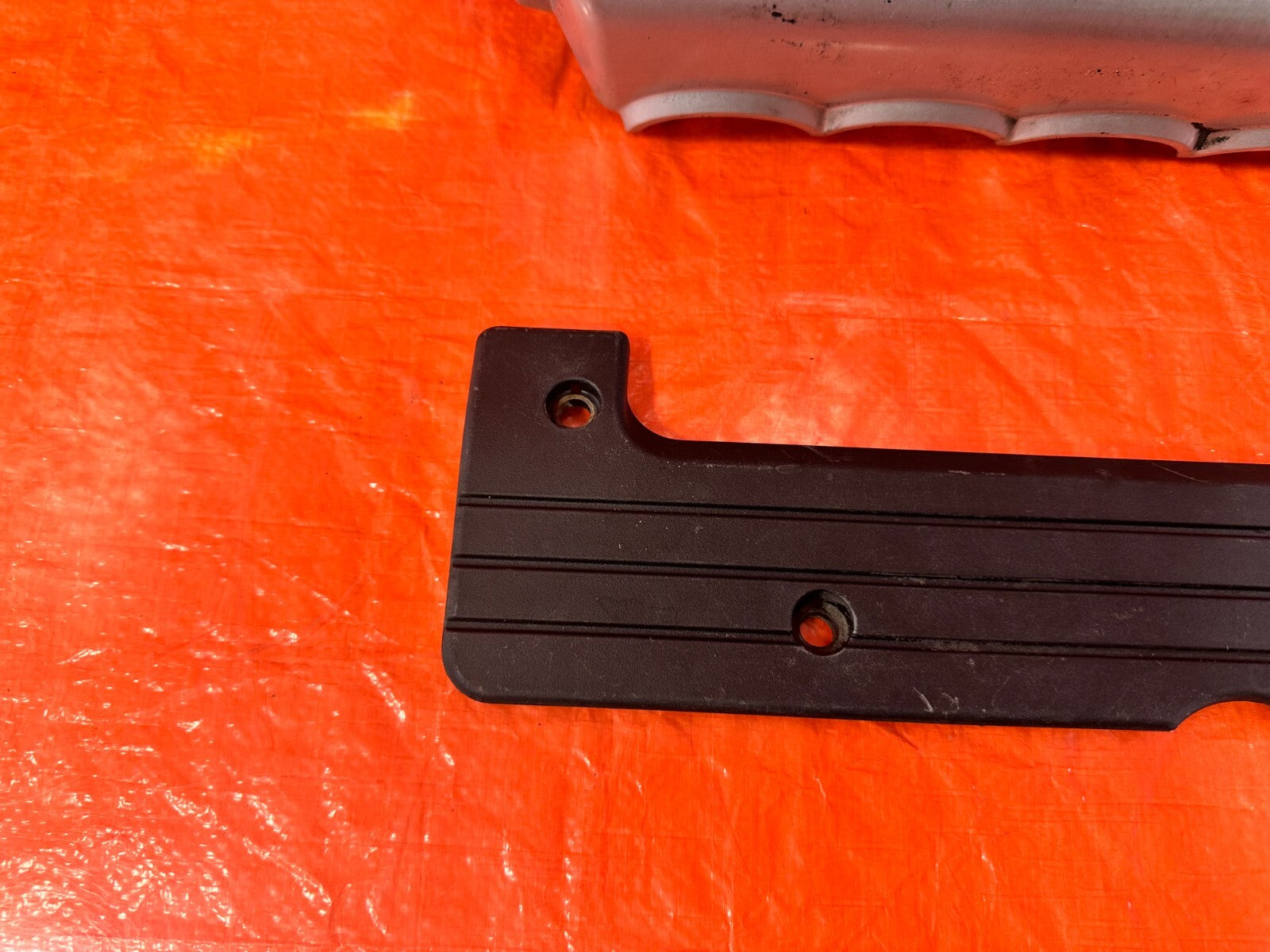 06 11 HONDA CIVIC SI K20Z3 INTAKE MANIFOLD & COIL PACK COVER PLASTIC TRIM #2825