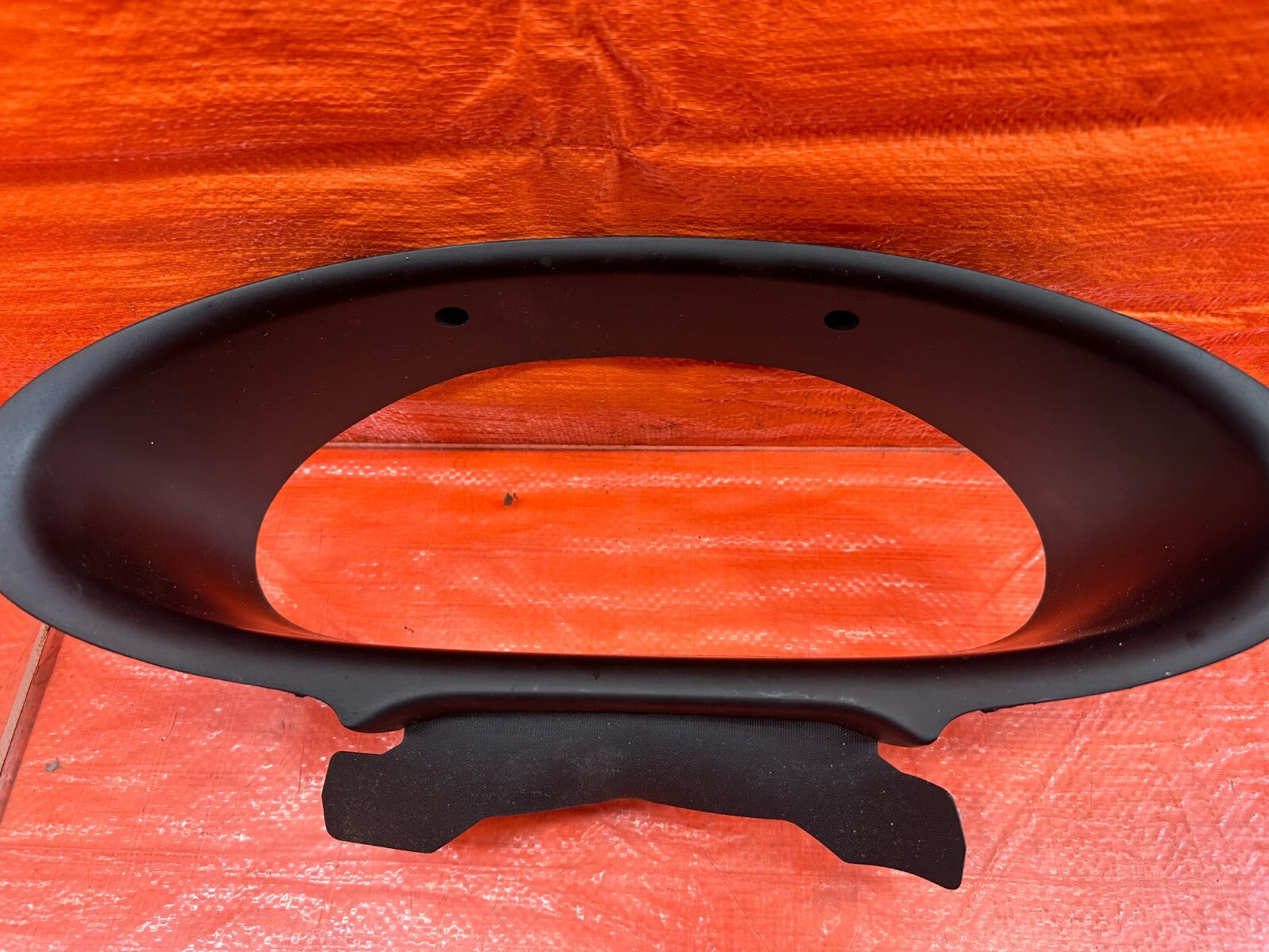 94   01 ACURA INTEGRA   INSTRUMENT GAUGE CLUSTER BLACK BEZEL PLASTIC TRIM #2263
