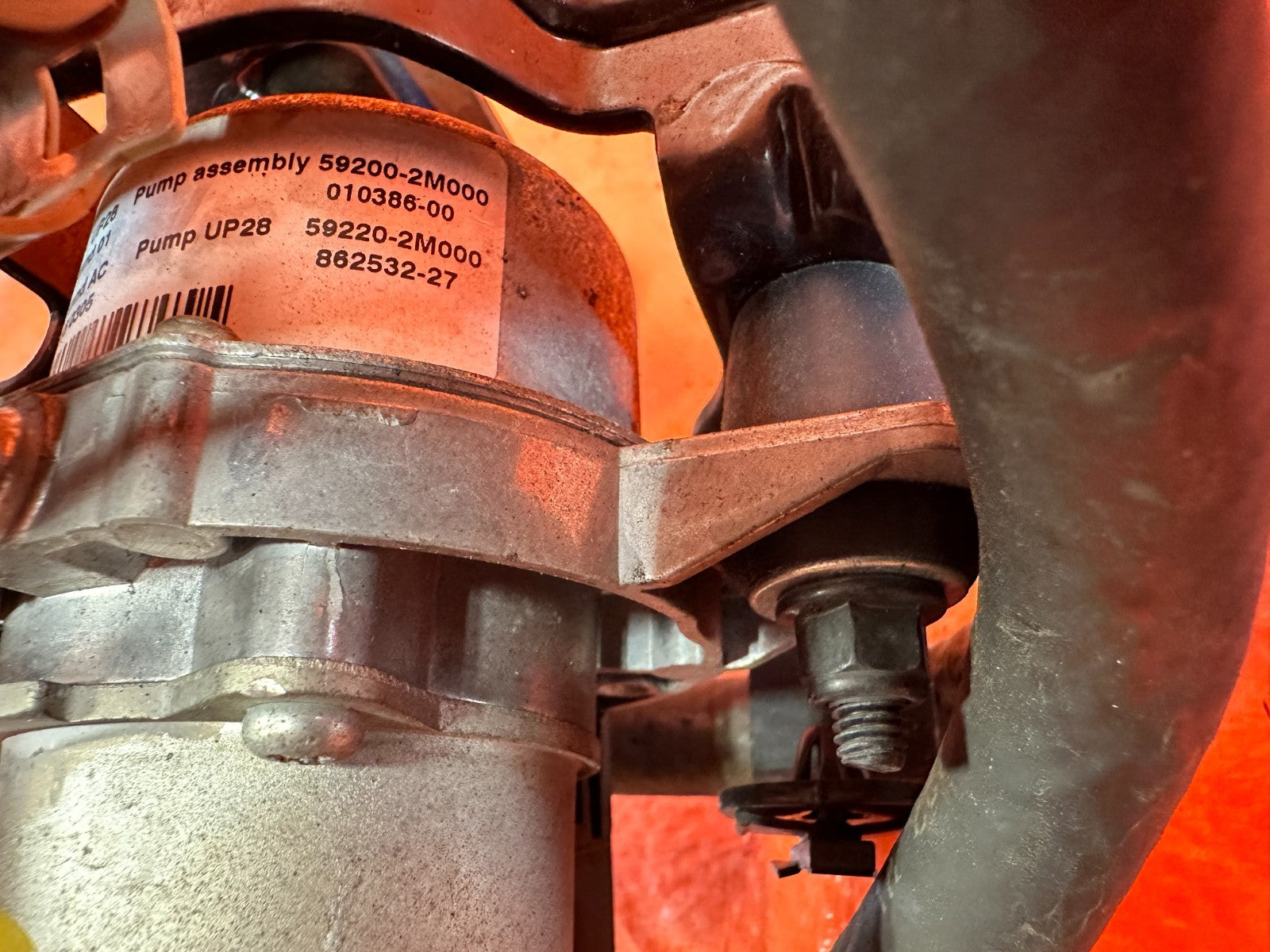 12 14 HYUNDAI GENESIS COUPE BK2 2.0L   AIR PUMP   59200 2M000   OEM #3256