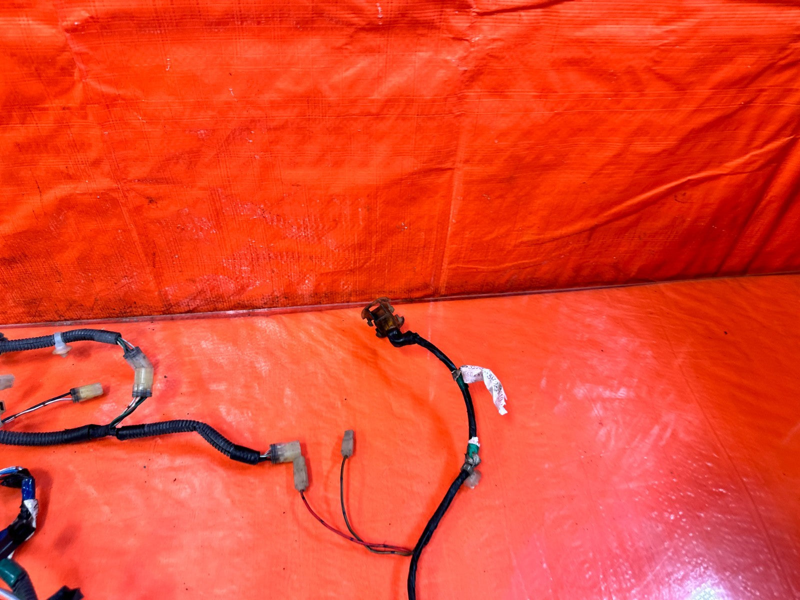 90 91 HONDA CIVIC HATCHBACK   LEFT & RIGHT DOOR SPEAKER WIRE HARNESS   OEM 3271