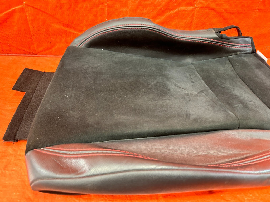18 20 SUBARU BRZ   DRIVER LEFT FRONT UPPER SEAT SKIN LEATHER WRAP   OEM #2925