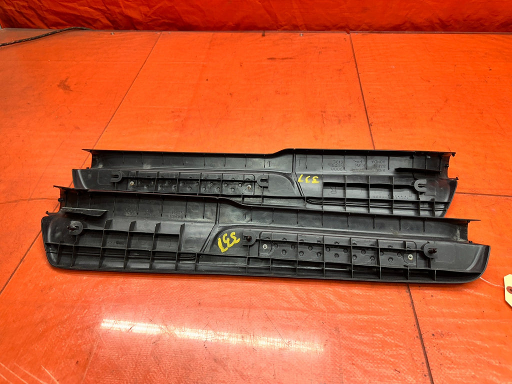 00-09 HONDA S2000 AP1 AP2 FLOOR PILLAR LOWER TRIM COVERS PAIR OEM #337-18