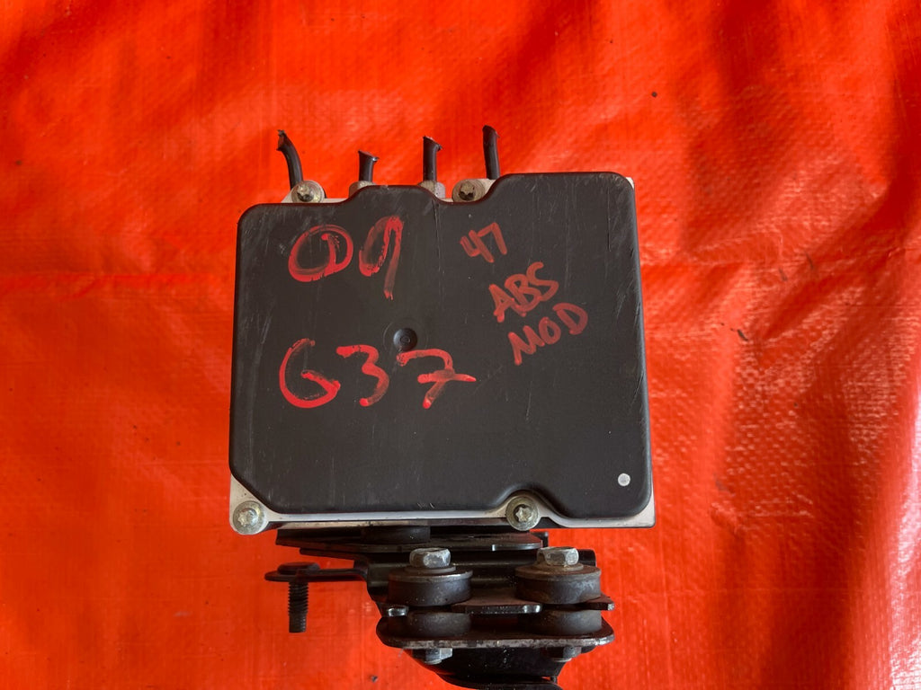 08 09 INFINITI G37   SPORT   MANUAL   ABS PUMP MODULE MODULATOR   OEM FACTORY1