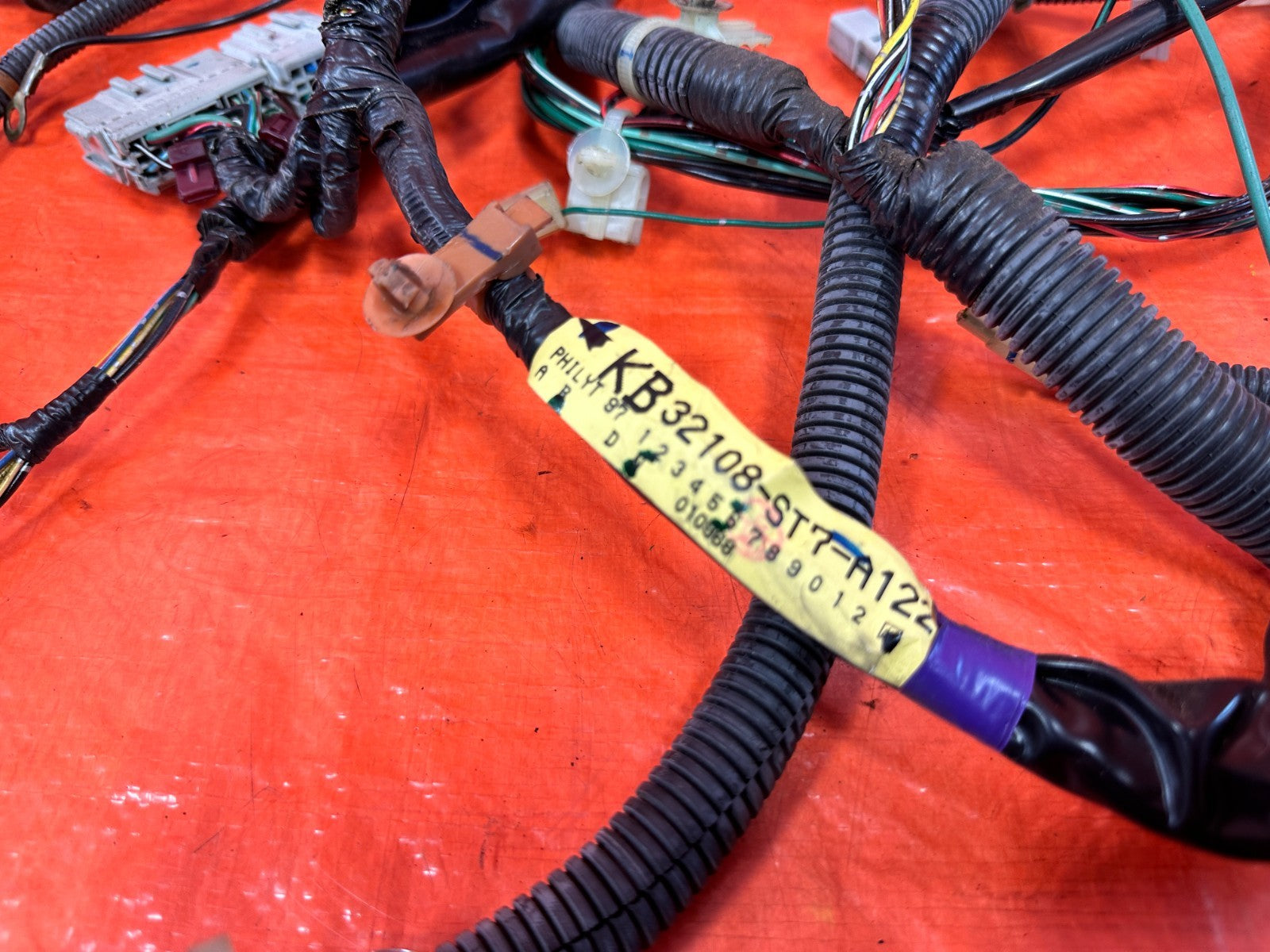 1997 97 ACURA INTEGRA 2D   REAR TAIL LIGHT LAMP WIRING HARNESS WIRE LOOM OEM 3097