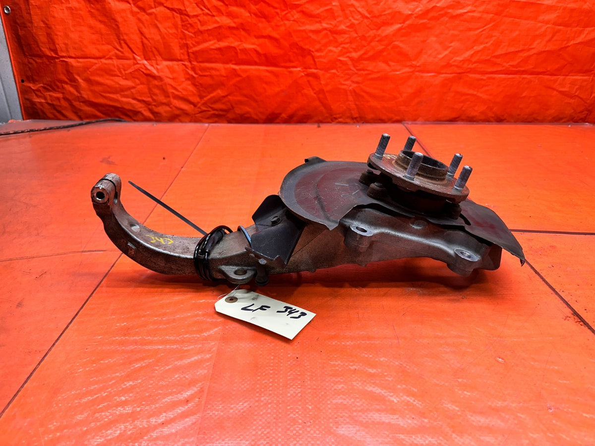 14-15 INFINITI Q50 RWD DRIVER LEFT FRONT SUSPENSION KNUCKLE SPINDLE HUB OEM 3434