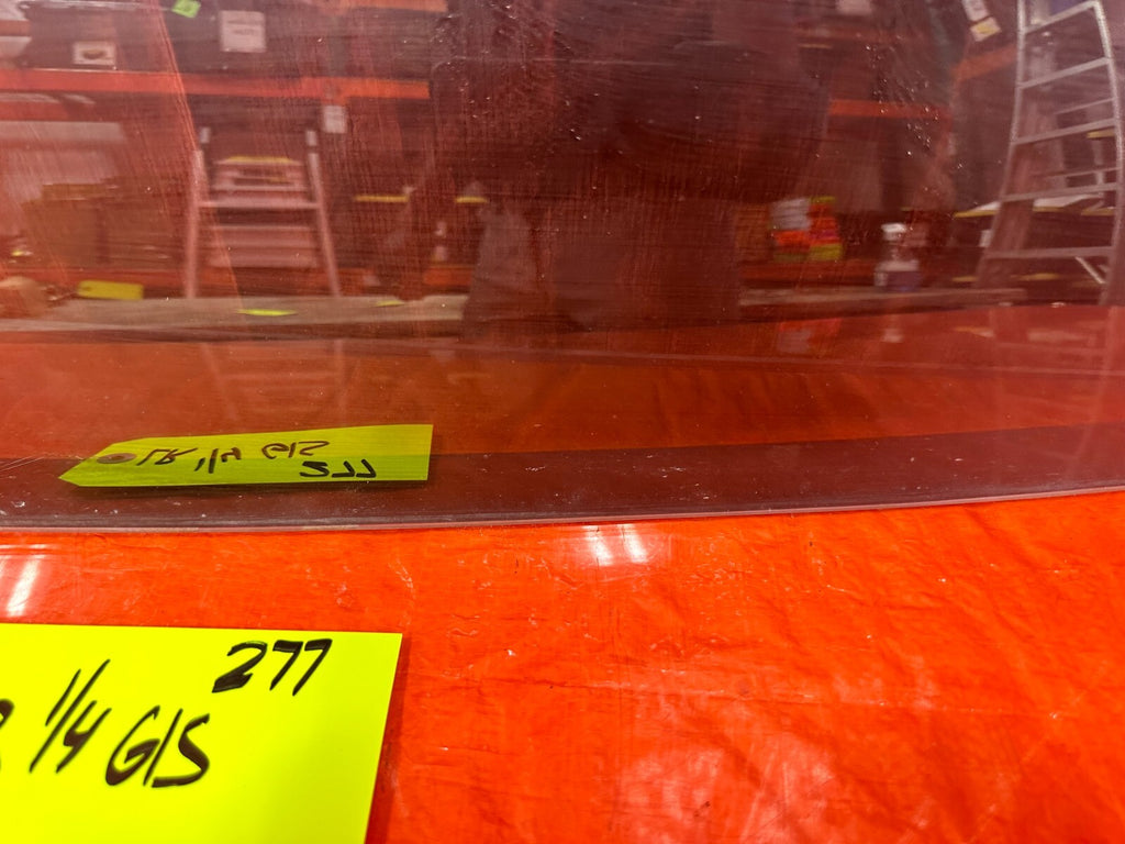 88 91 HONDA CRX   DRIVER LEFT REAR 1/4 GLASS WINDOW   OEM FACTORY #2776