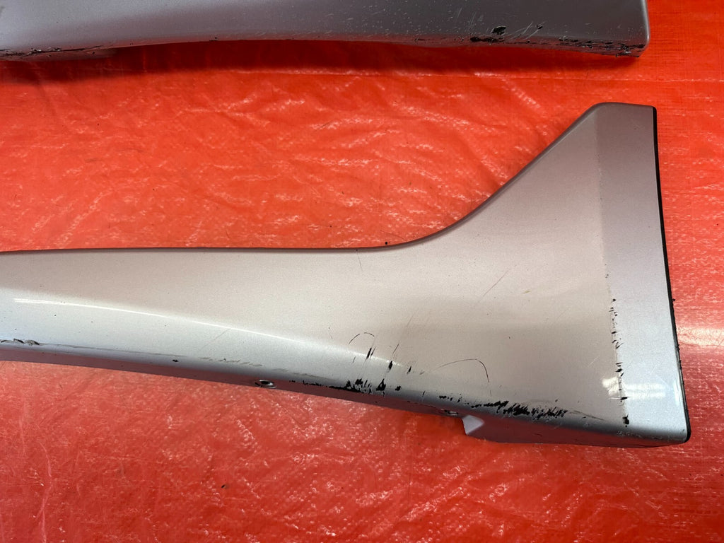 14 16 INFINITI Q50   REAR BUMPER   MUD FLAPS SPLASH GUARDS   LEFT RIGHT OEM #2224
