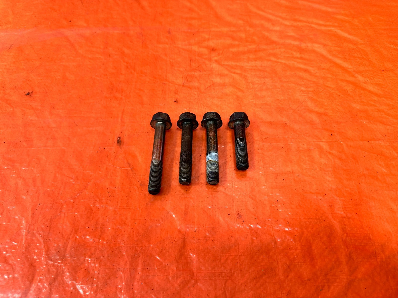 04 08 ACURA TSX   PASSENGER RIGHT ENGINE MOTOR MOUNT BOLTS HARDWARE OEM #3121