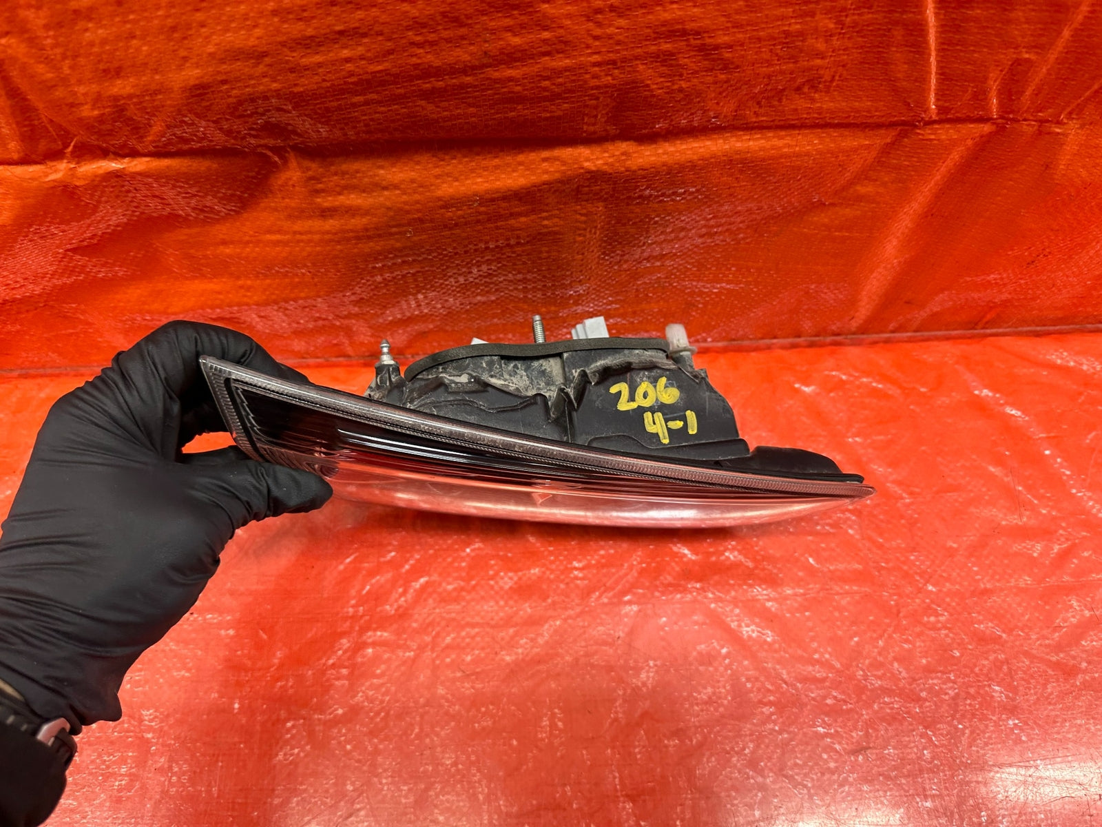 08 15 LANCER EVOLUTION X EVO 10 DRIVER LEFT INNER TRUNK TAIL LIGHT LAMP OEM #2067