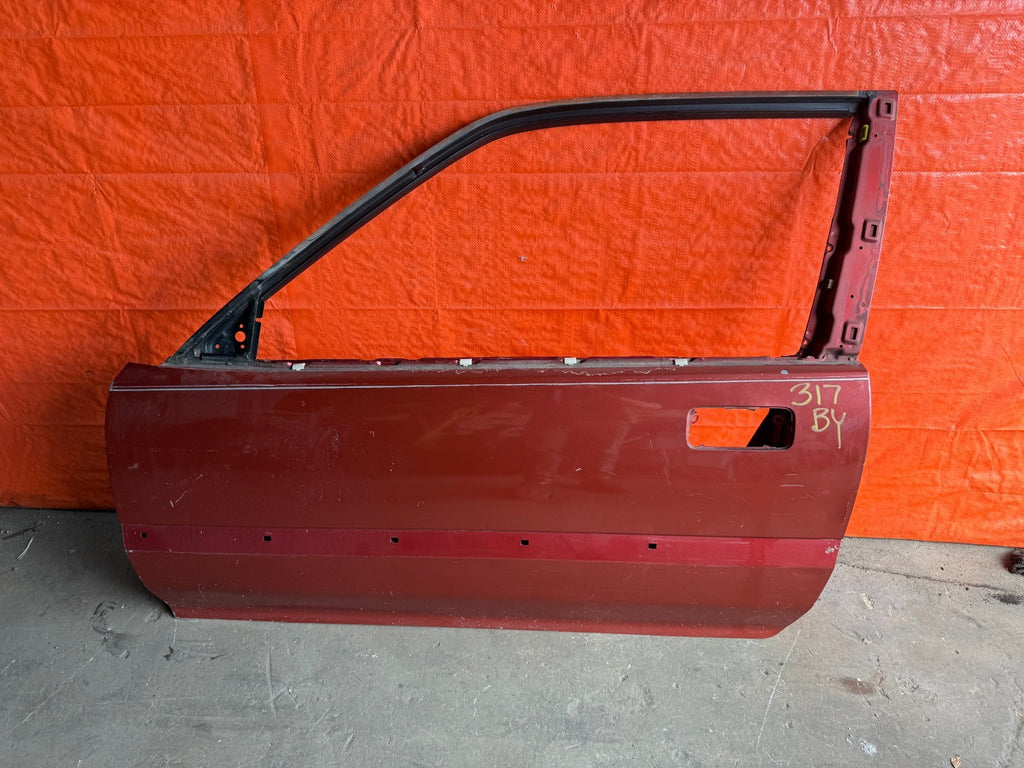 90 91 HONDA CIVIC HATCHBACK   DRIVER LEFT DOOR SHELL SKELETON FRAME   OEM 3170