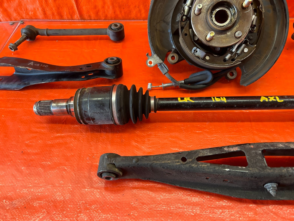 13 16 SCION FRS   DRIVER LEFT REAR SPINDLE KNUCKLE HUB W/ ALL CONTROL ARMS OEM7