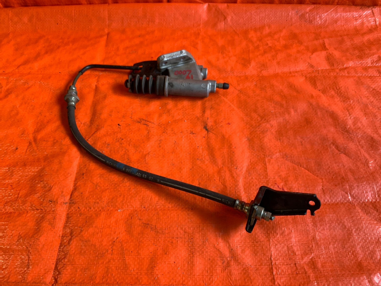 OEM 2009 09 ACURA TSX   K24Z3 6 SPEED MANUAL TRANSMISSION CLUTCH SLAVE WITH LINE0