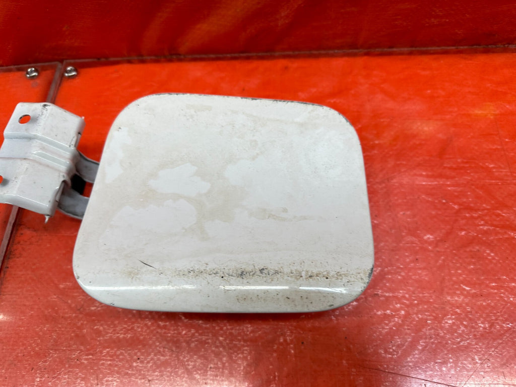 08 15 LANCER EVOLUTION X EVO 10   FUEL LID / GAS CAP COVER   WHITE   OEM #2175
