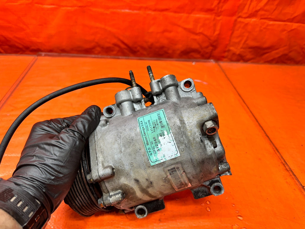 04-05 ACURA TSX 4D 2.4L K24A2 A/C AC COMPRESSOR AIR CONDITIONING PUMP OEM #34211