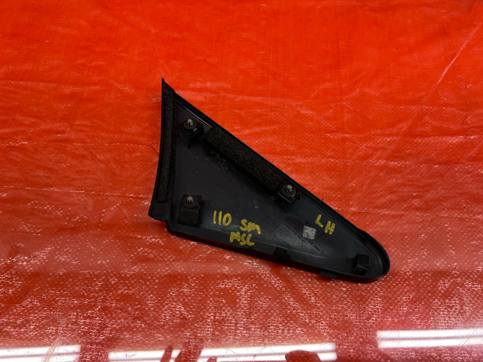 12 13 HONDA CIVIC COUPE   DRIVER LEFT EXTERIOR SIDE VIEW MIRROR TRIM   OEM #1106