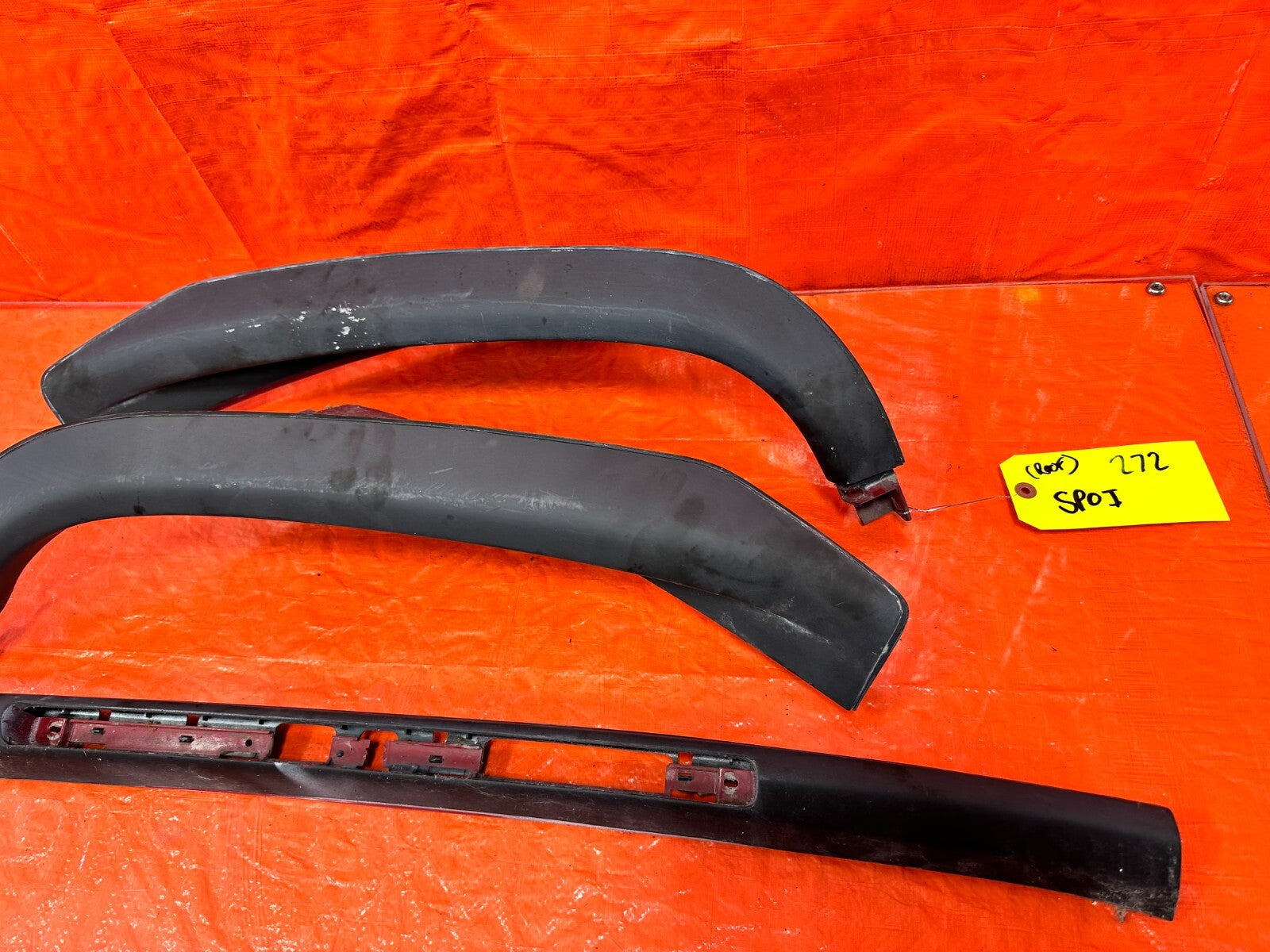93 97 HONDA DEL SOL REAR TARGA TOP PILLAR MOLDING TRIM LEFT RIGHT CENTER OEM 2724