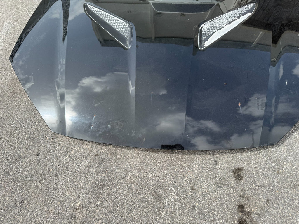 13 16 HYUNDAI GENESIS COUPE   HOOD / BONNETT ASSEMBLY   W/ ALL SCOOPS & TRIM OEM6