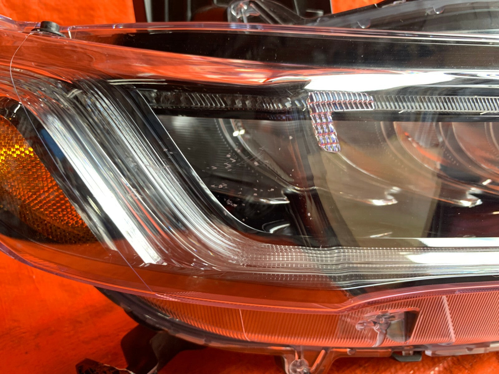 OEM 2018 2019 18 19 HONDA ACCORD PASSENGER RIGHT HEADLIGHT HEADLAMP W/ HALO HI5