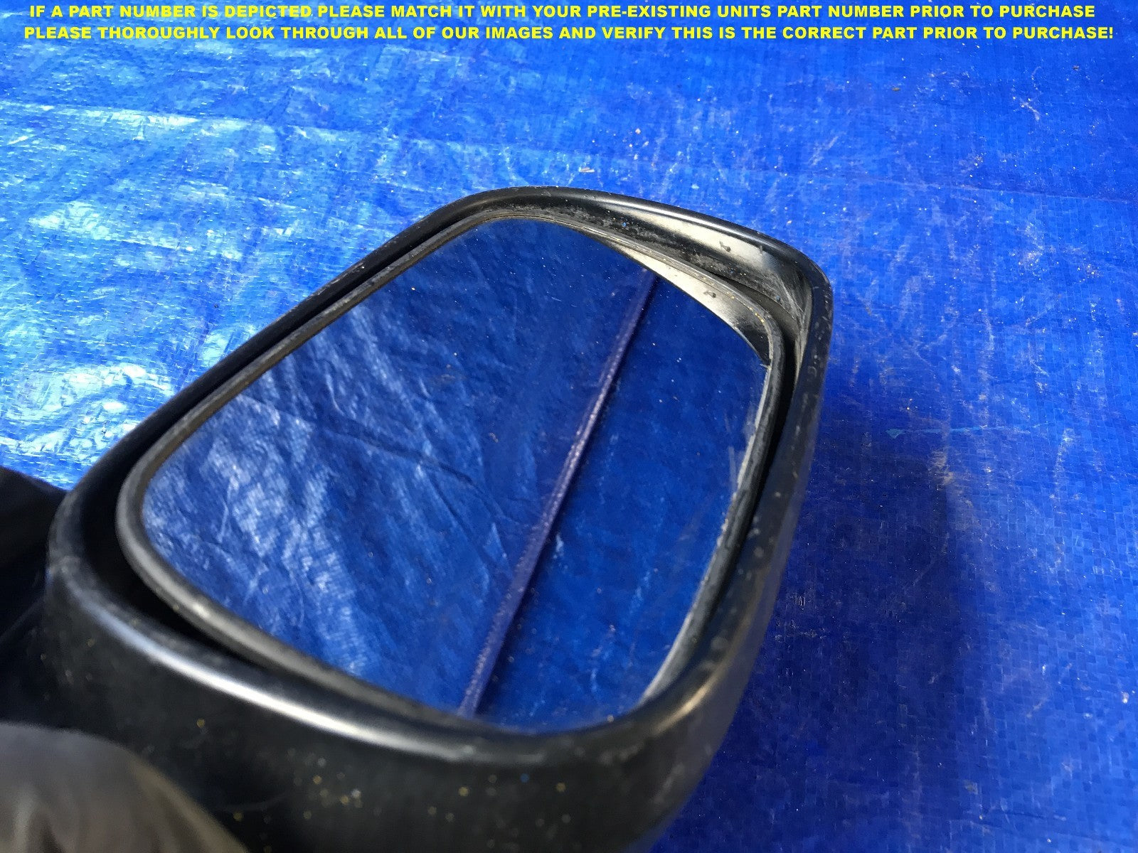 OEM 1994 1995 1996 1997 HONDA ACCORD DRIVER LEFT SIDE VIEW MIRROR E8011263   #128