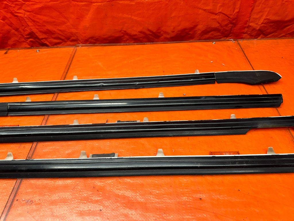 94-01 ACURA INTEGRA 4D 1.8L DOOR WINDOW GLASS TRIM DRIP RETAINER SET OF 4 #3419