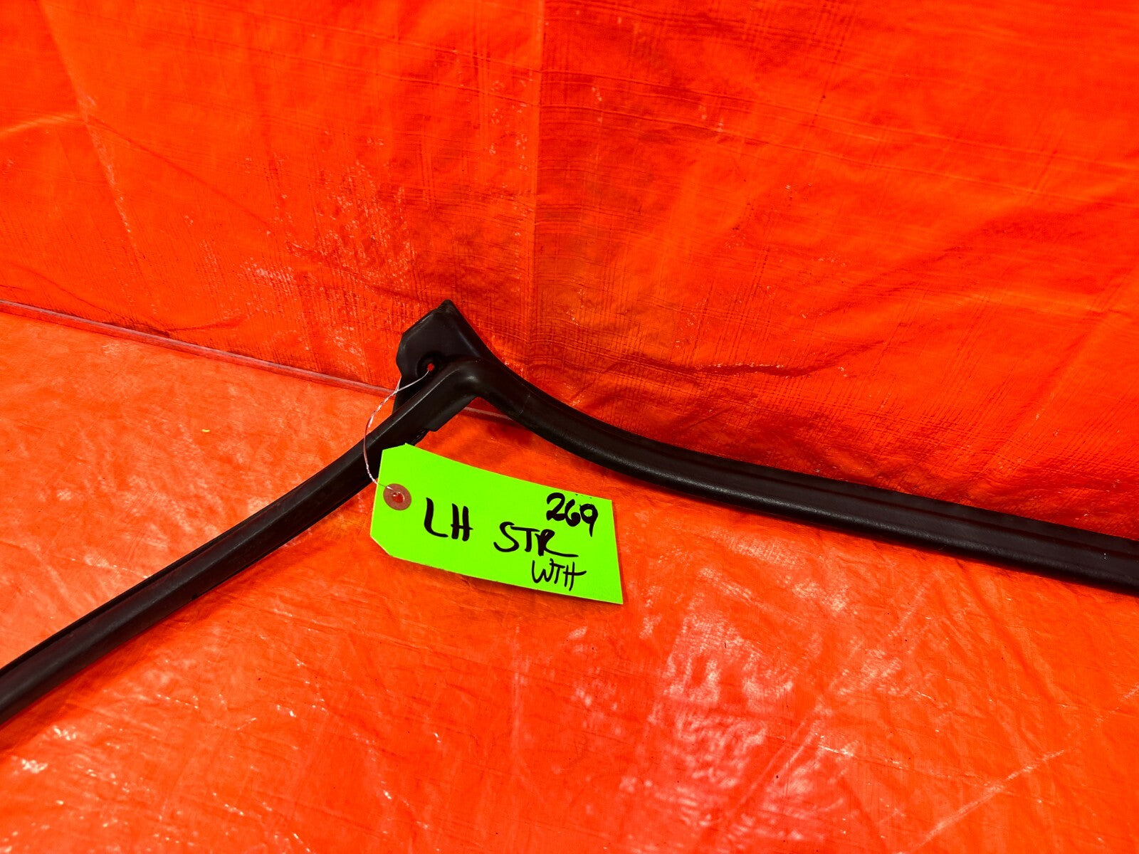 12 15 HONDA CIVIC SI 2D COUPE   DRIVER LEFT FRONT   DOOR WEATHER STRIP OEM #2698