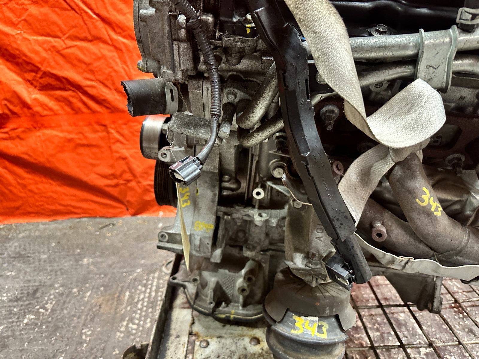 09-13 INFINITI G37 & MORE MODELS - VQ37VHR RWD ENGINE MOTOR LONG BLOCK - 62K MLS10