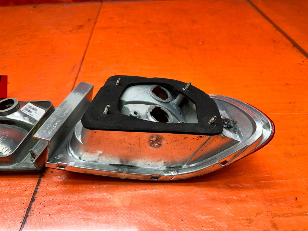 92 95 HONDA CIVIC 2D COUPE   50/50 RED CLEAR TAIL LIGHTS LAMP SET   OEM #33316