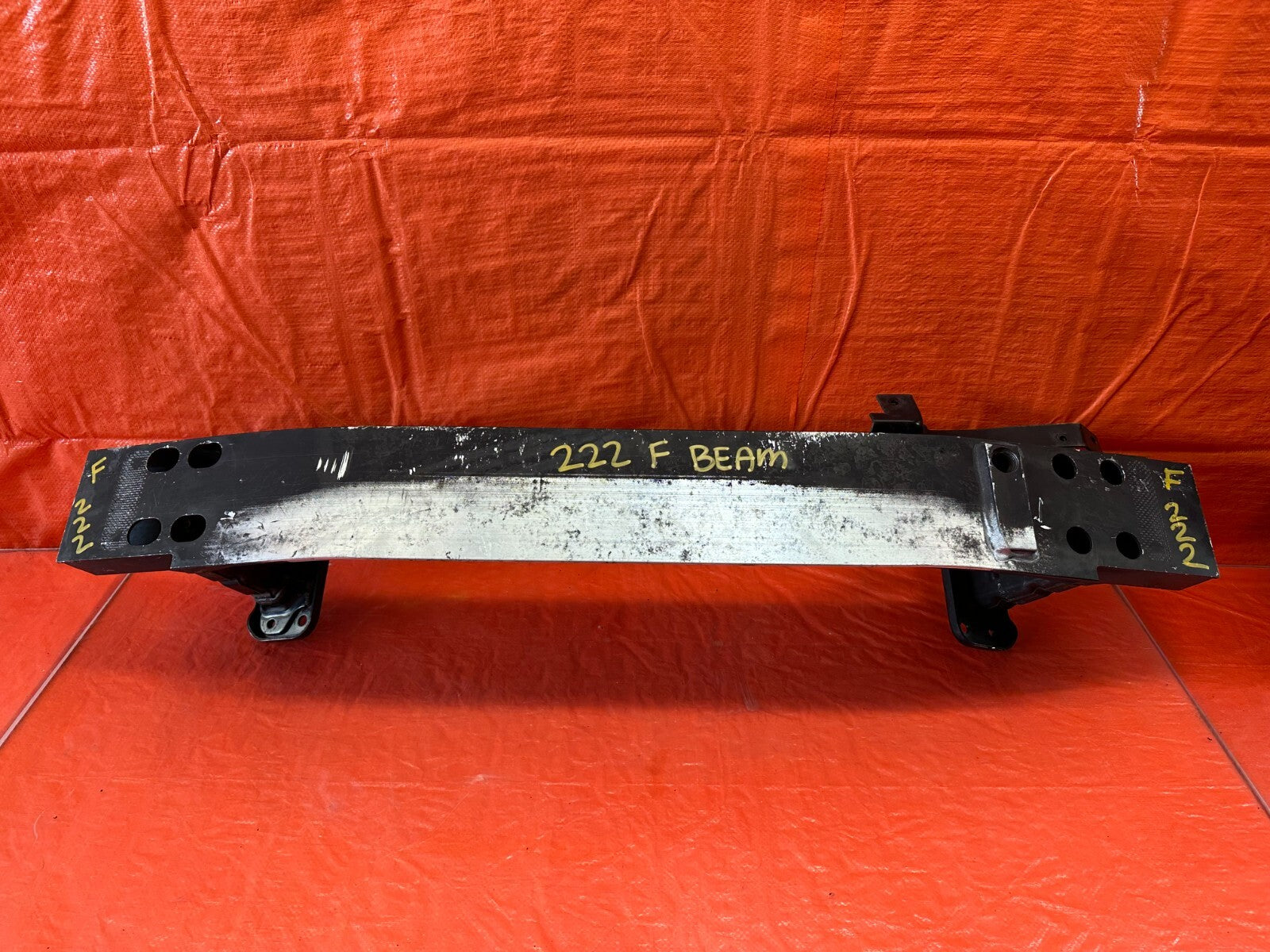 14 20 INFINITI Q50   FRONT CRASH BEAM REINFORCEMENT RE BAR   OEM FACTORY #2220