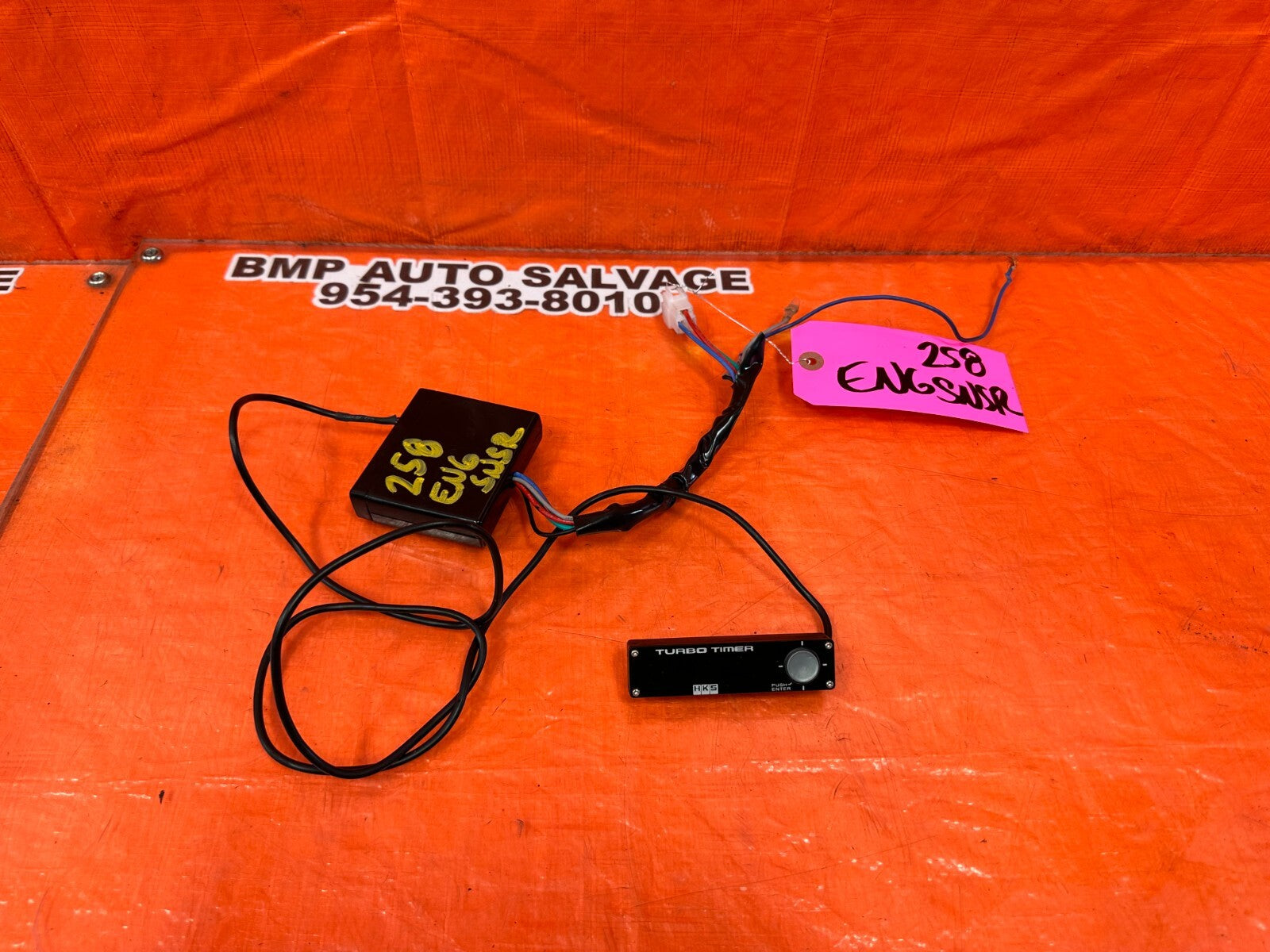 02 05 HONDA CIVIC SI EP3 HATCHBACK   HKS TURBO TIMER   #2580