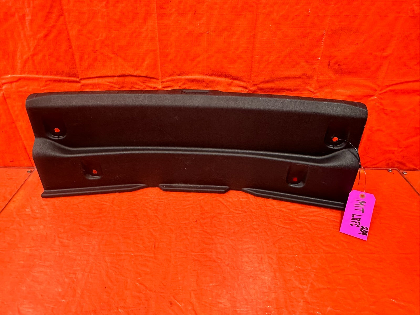 17 20 INFINITI Q60   TAIL GATE TRUNK LATCH STRIKER TRIM   OEM FACTORY OE #2890