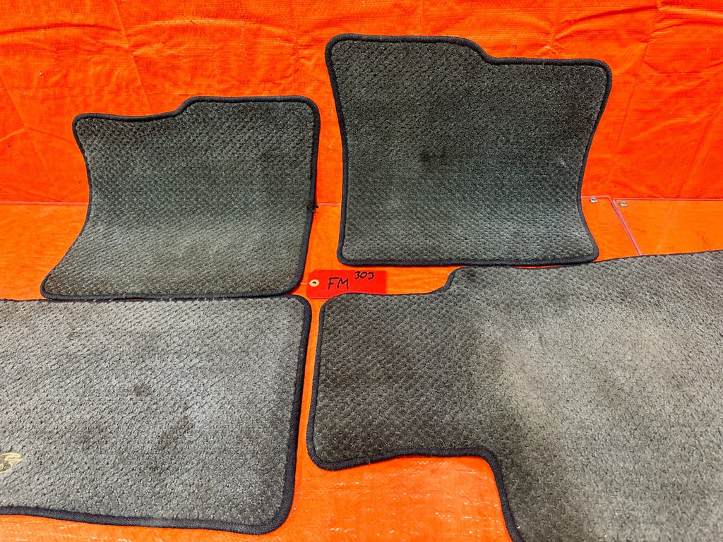 09 11 MAZDA RX8 RX 8   FLOOR MAT SET   LEFT RIGHT FRONT REAR   OEM FACOTRY 3038