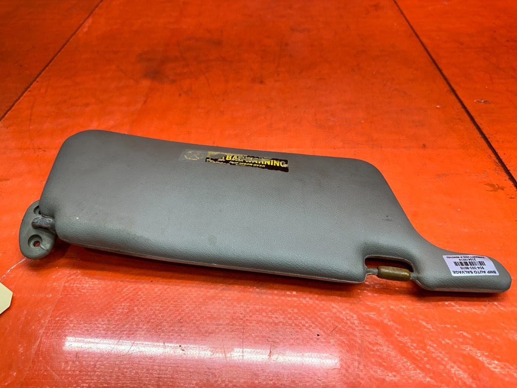 1994 2001 ACURA INTEGRA LEFT DRIVER SIDE SUN VISOR SUNVISOR GRAY OEM #3315