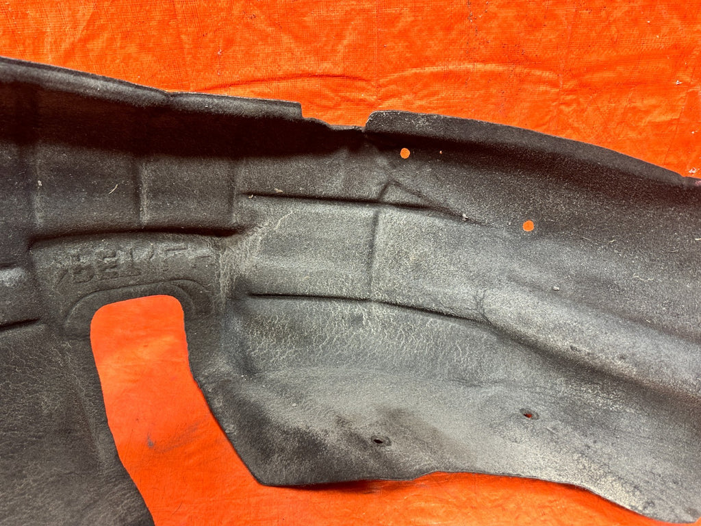 08 15 INFINITI G37 Q60 COUPE LEFT DRIVER REAR FENDER WHEEL WELL LINER OEM #3283