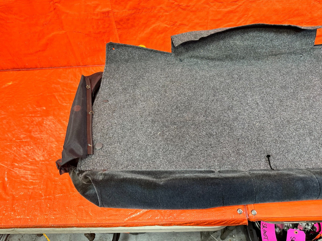 99 01 HONDA PRELUDE REAR UPPER SEAT COVER SKIN LEATHER WRAP CUSHION FABRIC OEM14