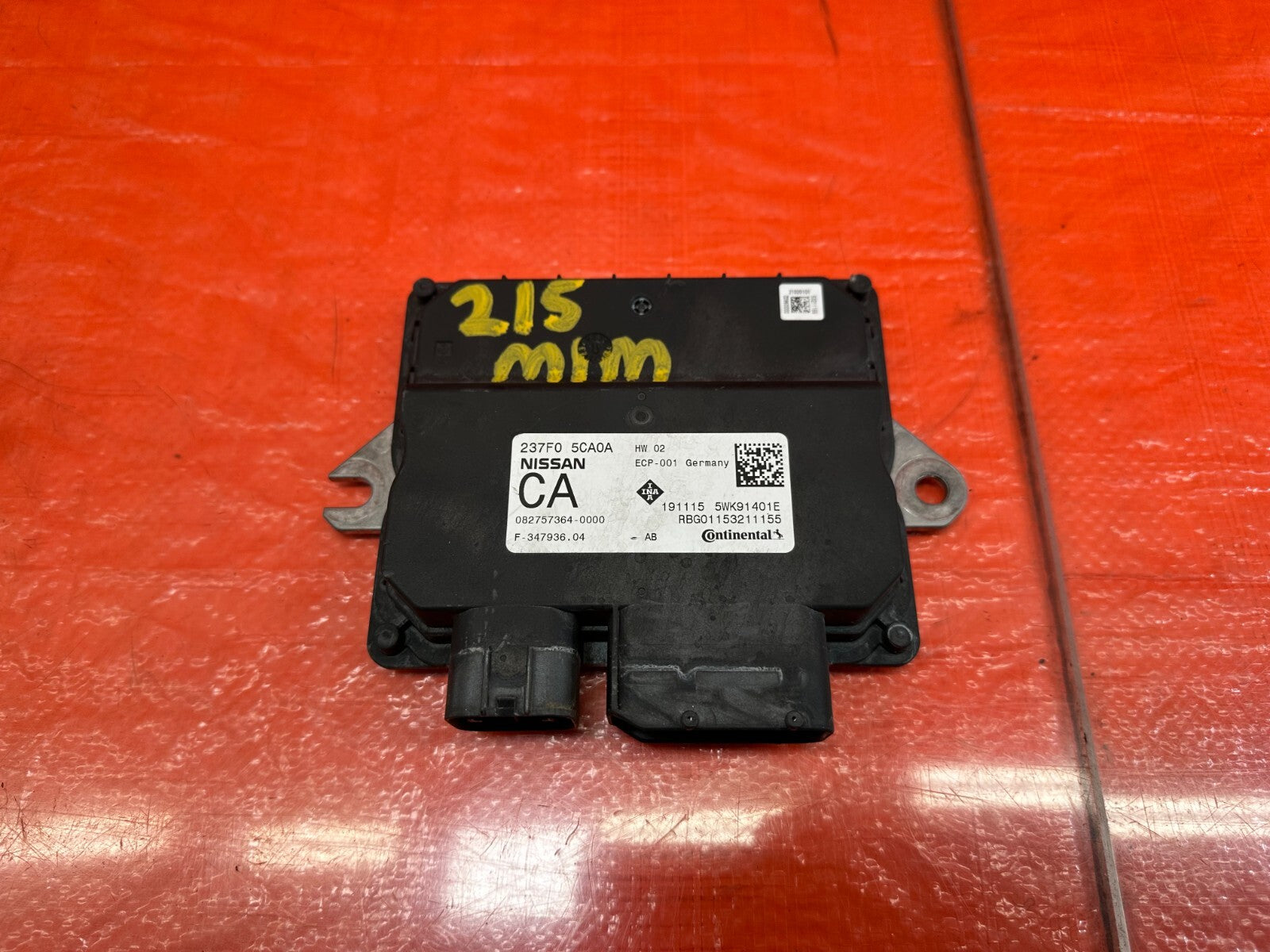 OEM 2017 17 INFINITI Q60 AWD 3.0L TT   VTC CONTROL MODULE   237F0 5CA0A   #2150