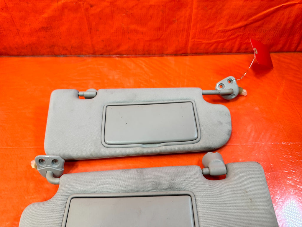 14 20 INFINITI Q50   LEFT AND RIGHT SUN VISORS PAIR SET   OEM FACTORY OE #19Q11